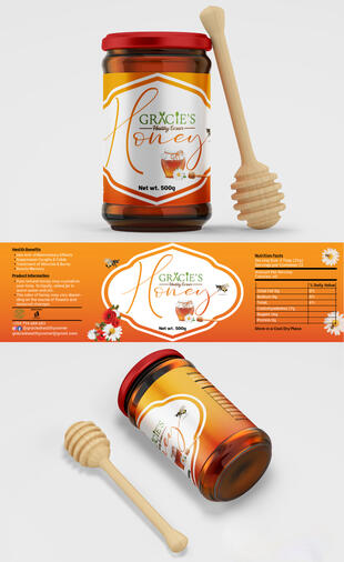 Product Label Design by Zenada Design & Print Studio