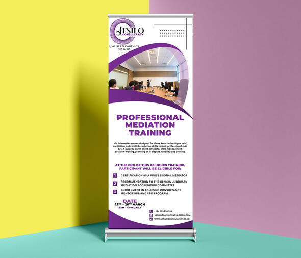 Roll-Up Banner Design by Zenada Design & Print Studio